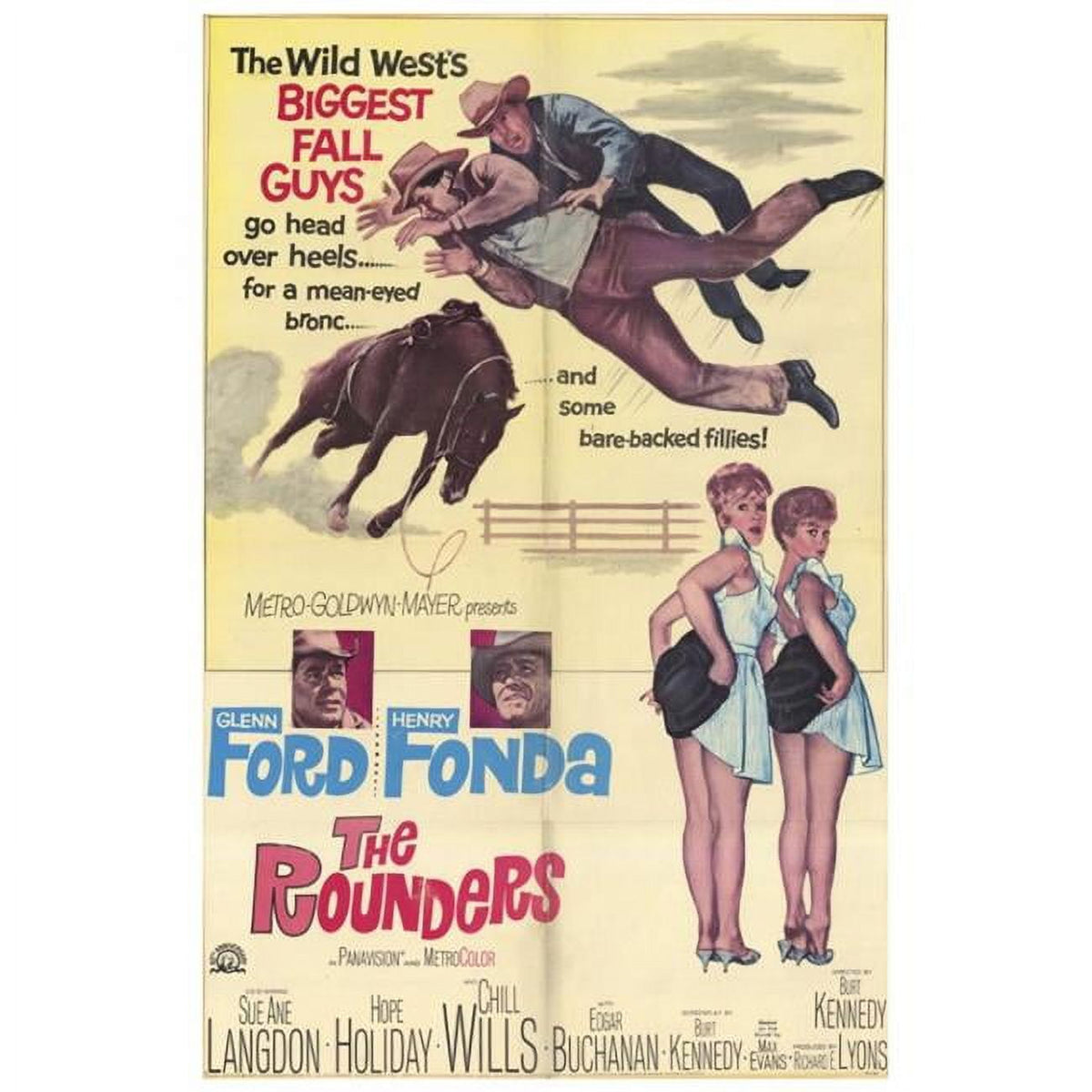The Rounders Movie Poster Print in 27x40 size