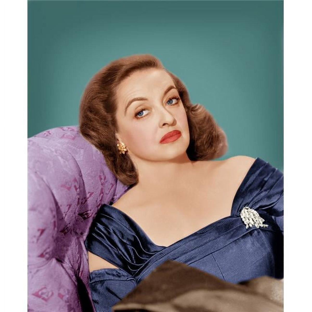 All About Eve movie poster print featuring Bette Davis, 1950.