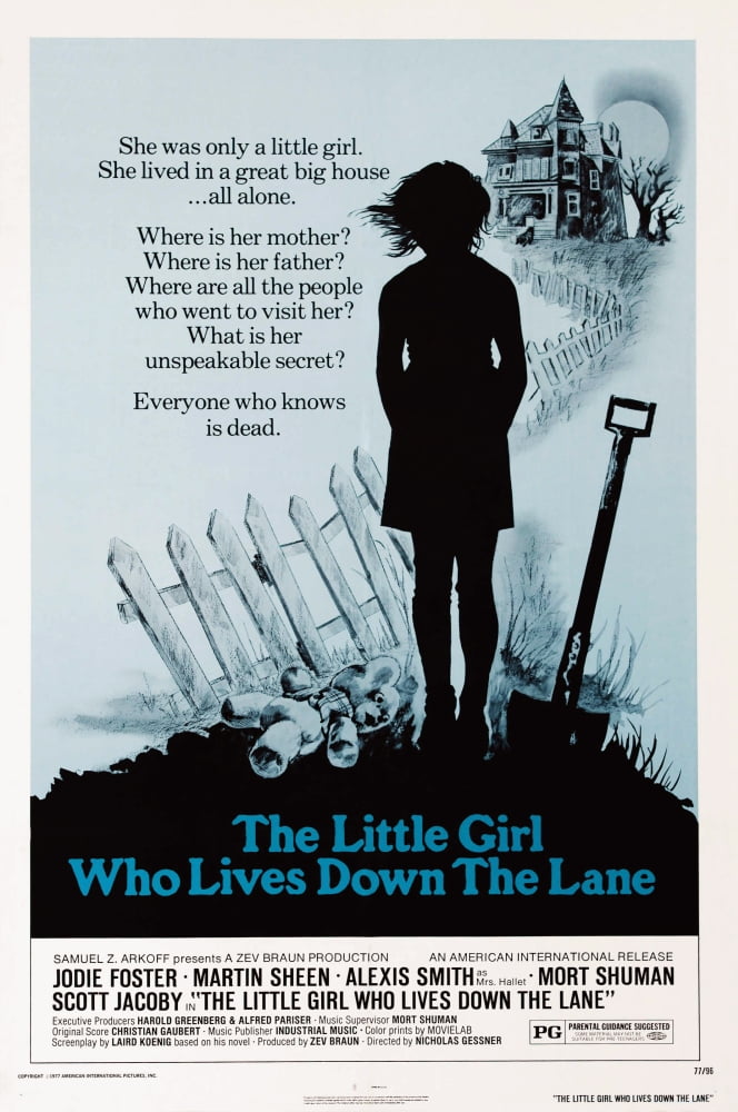 The Little Girl Who Lives Down The Lane movie masterprint poster