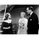 All About Eve movie poster print featuring Bette Davis, Marilyn Monroe, and George Sanders