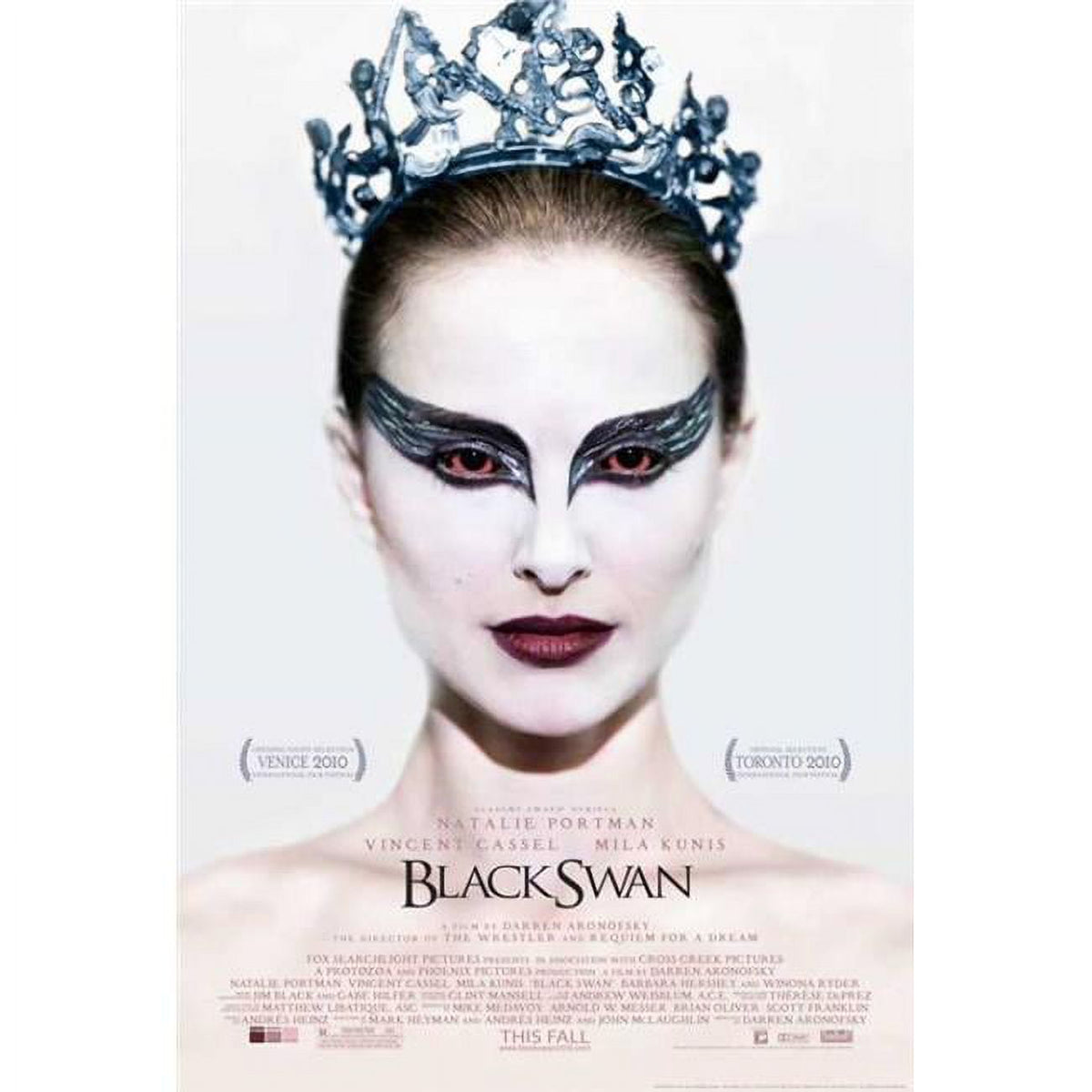 Black Swan Movie Poster Print 27x40 showcasing dramatic film themes.