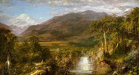Heart of the Andes (1859) art print by Frederic Edwin Church, landscape artwork
