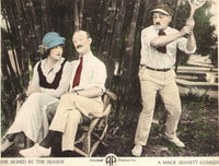 She Sighed lobby card print featuring Marie Prevost and Ben Turpin from the 1921 movie.