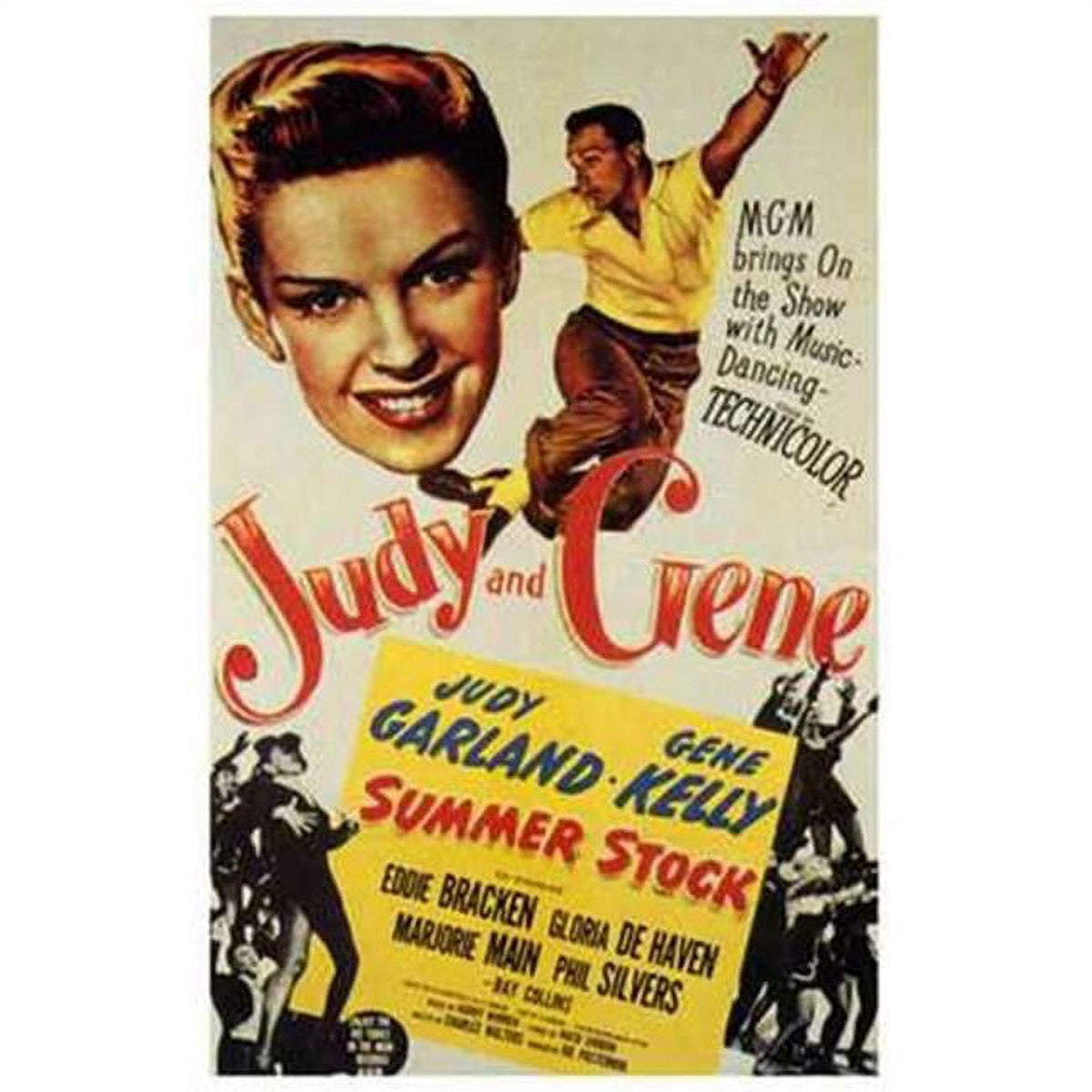 Summer Stock Movie Poster 11x17 print for home décor