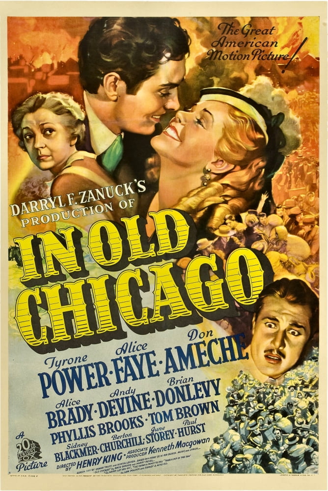 In Old Chicago Movie Masterprint Poster Print 11x17