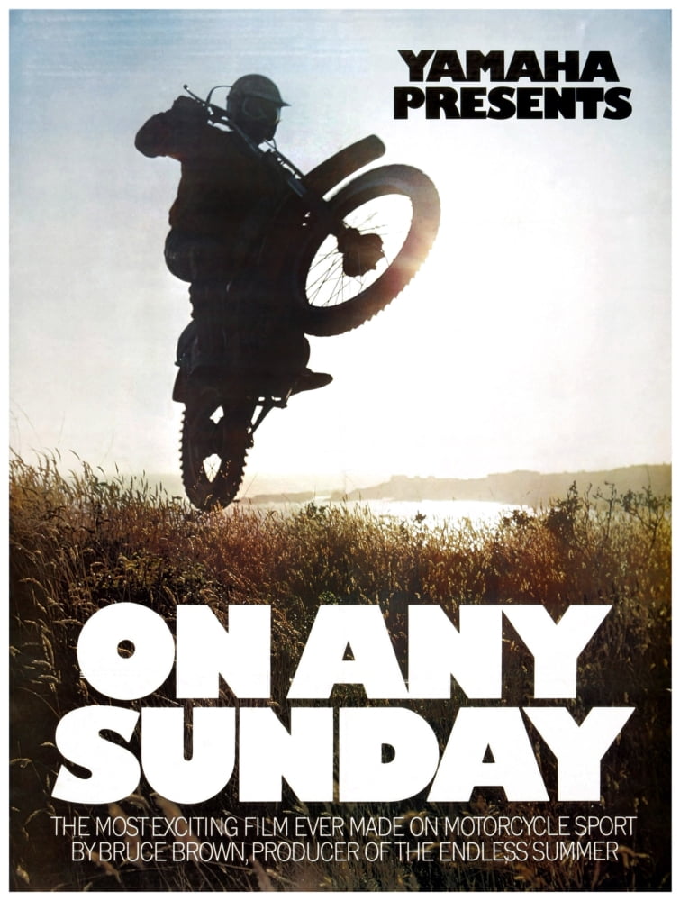 On Any Sunday 1971 Movie Poster Masterprint 11x17