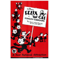 Felix The Cat Movie Poster Print 27x40 - Vintage Animation Art
