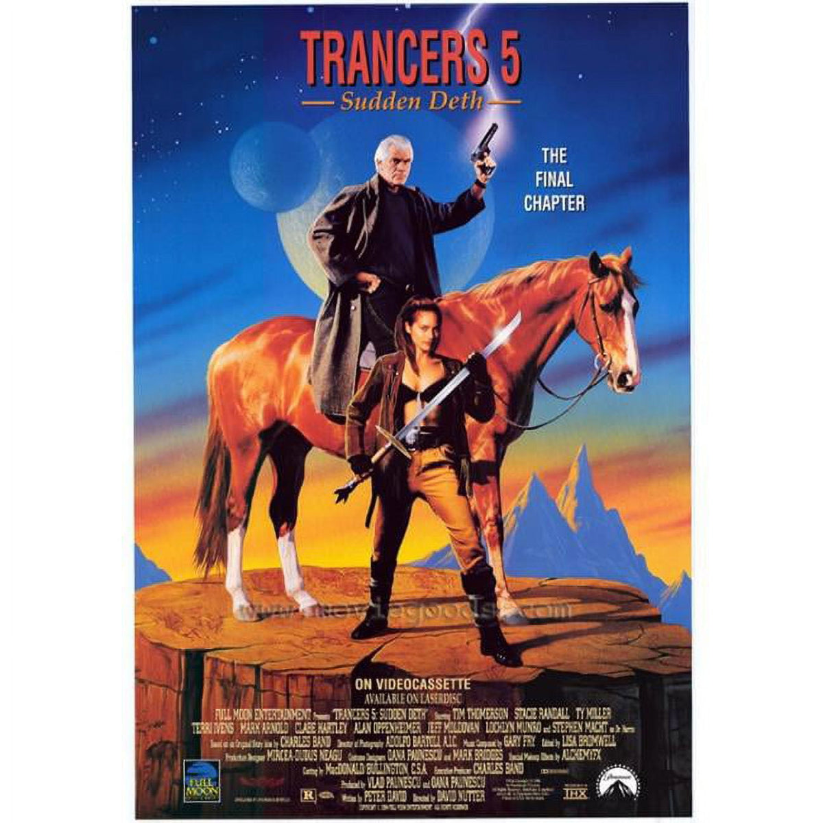 Trancers 5: Sudden Deth Movie Poster Print 27x40