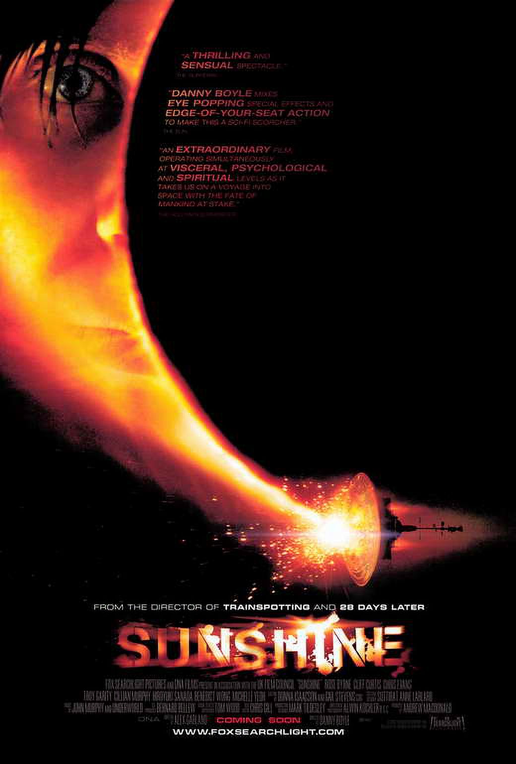 Sunshine Movie Poster 27x40 vibrant wall art print
