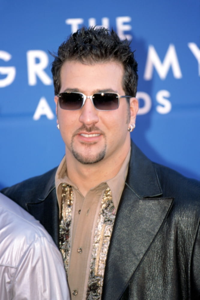 Joey Fatone 'NSYNC poster print from the 2002 Grammy Awards