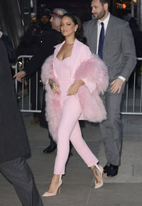 Rihanna Poster Print - Candids in New York by Derek Storm