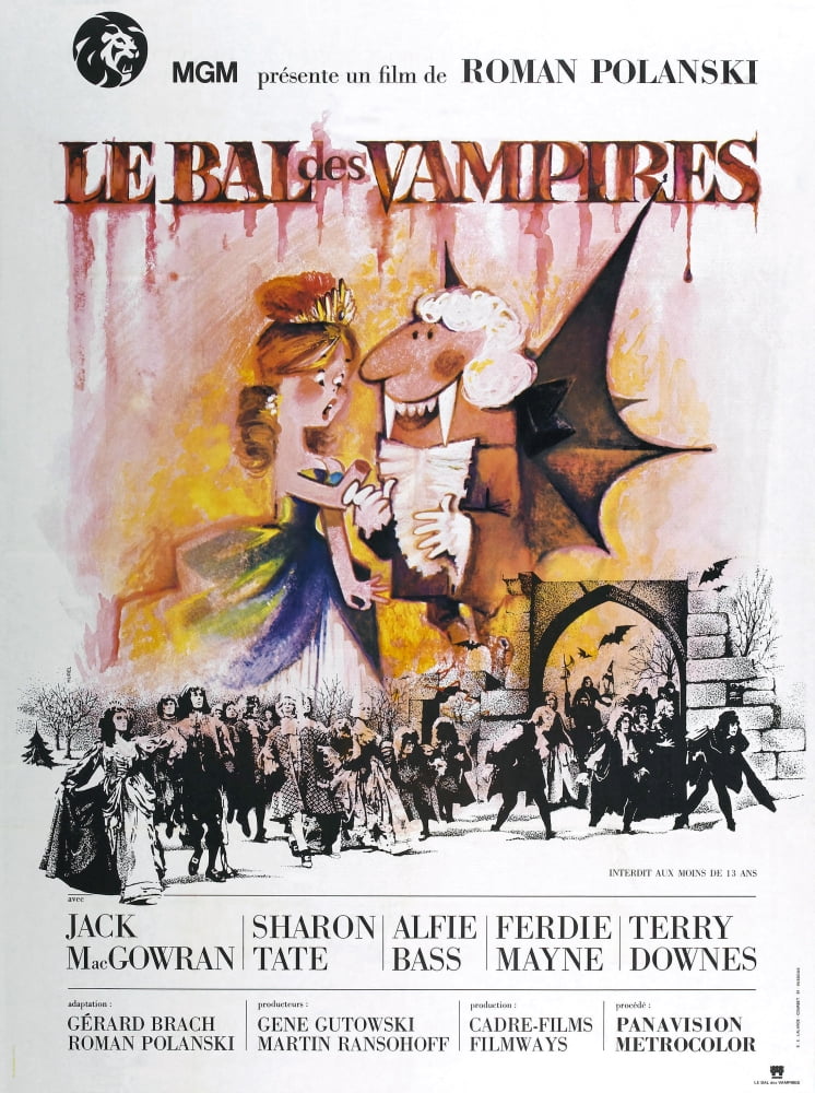The Fearless Killers (Le Bal Des Vampires) 1967 Movie Poster Print