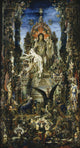 Jupiter and Semele fine art print by Gustave Moreau, 1894-1895.