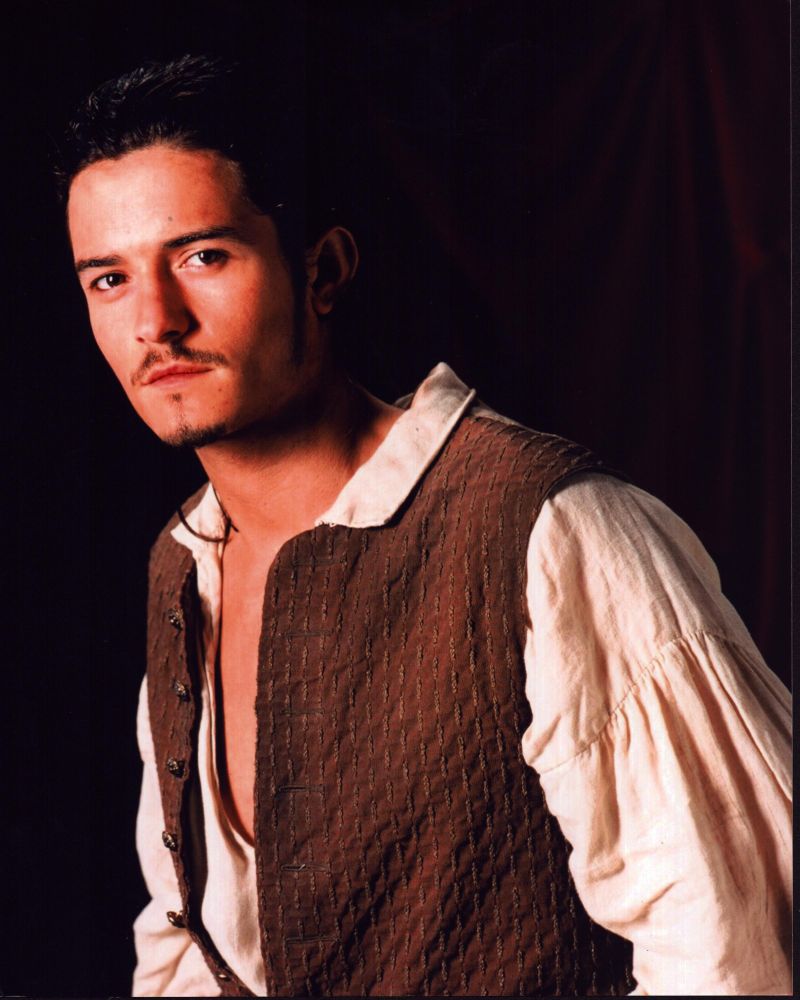 Orlando Bloom as Will Turner photo print from Pirates of the Caribbean.