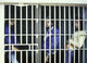 The Bee Gees iconic photo print featuring the band in a prison cell.