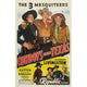 The Cowboys from Texas Movie Poster Print featuring classic Western imagery.