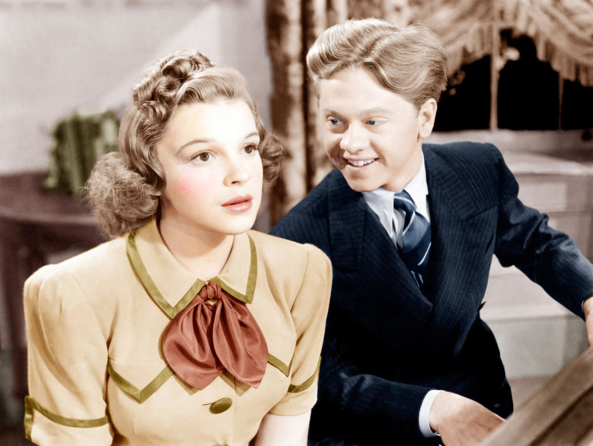Strike Up The Band photo print featuring Judy Garland and Mickey Rooney from the 1940 film.