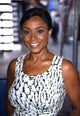 Dominique Dawes candid photo print from August 9, 2016, in New York City.