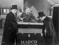 Abbott & Costello classic photo print in cape and top hat.