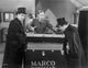 Abbott & Costello classic photo print in cape and top hat.