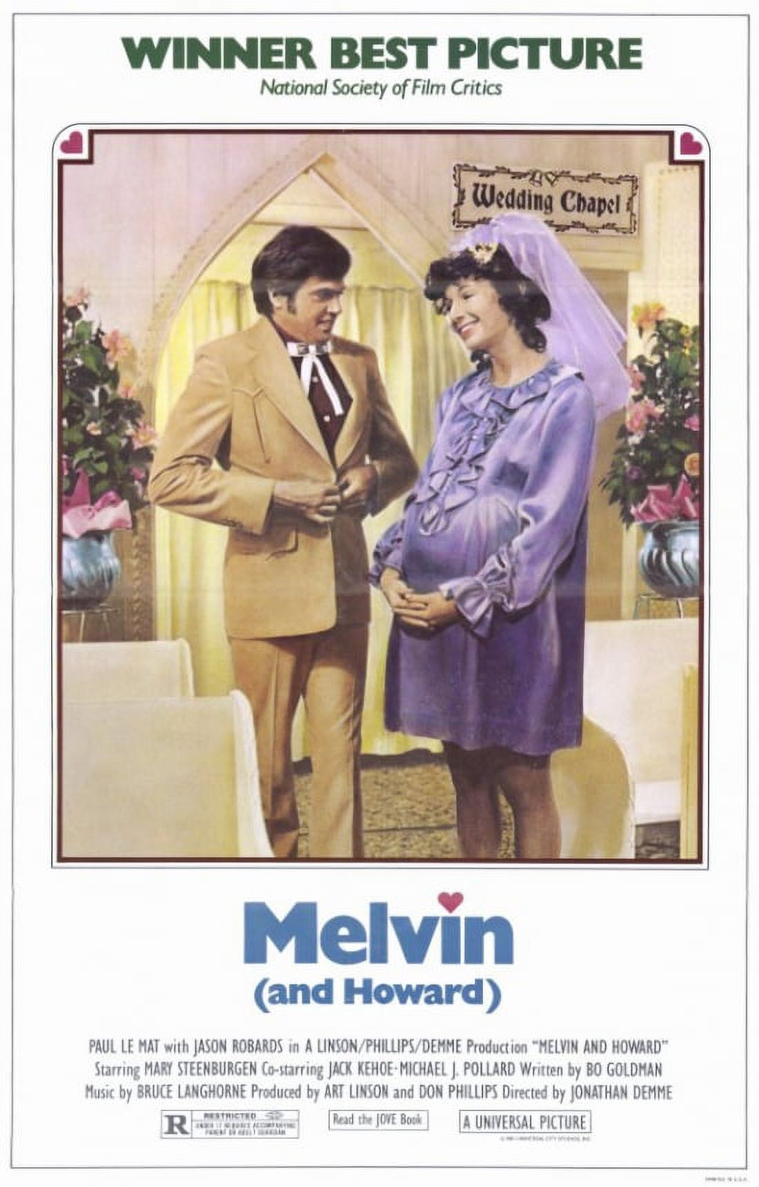 Melvin and Howard Movie Poster 11x17 print