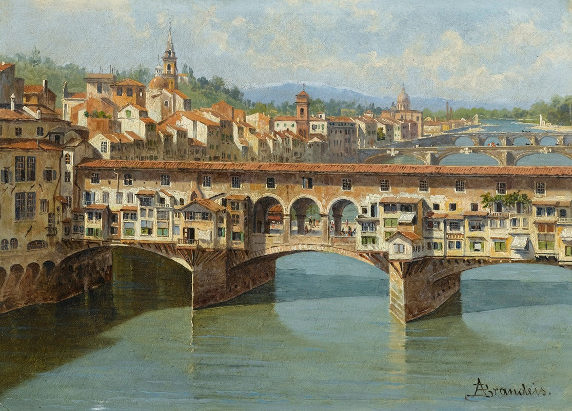 Ponte Vecchio Florence Art Print by Antonietta Brandeis