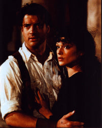 Brendan Fraser and Rachel Weisz in The Mummy photo print