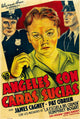 Dirty Faces movie poster print featuring James Cagney, 1938 film.