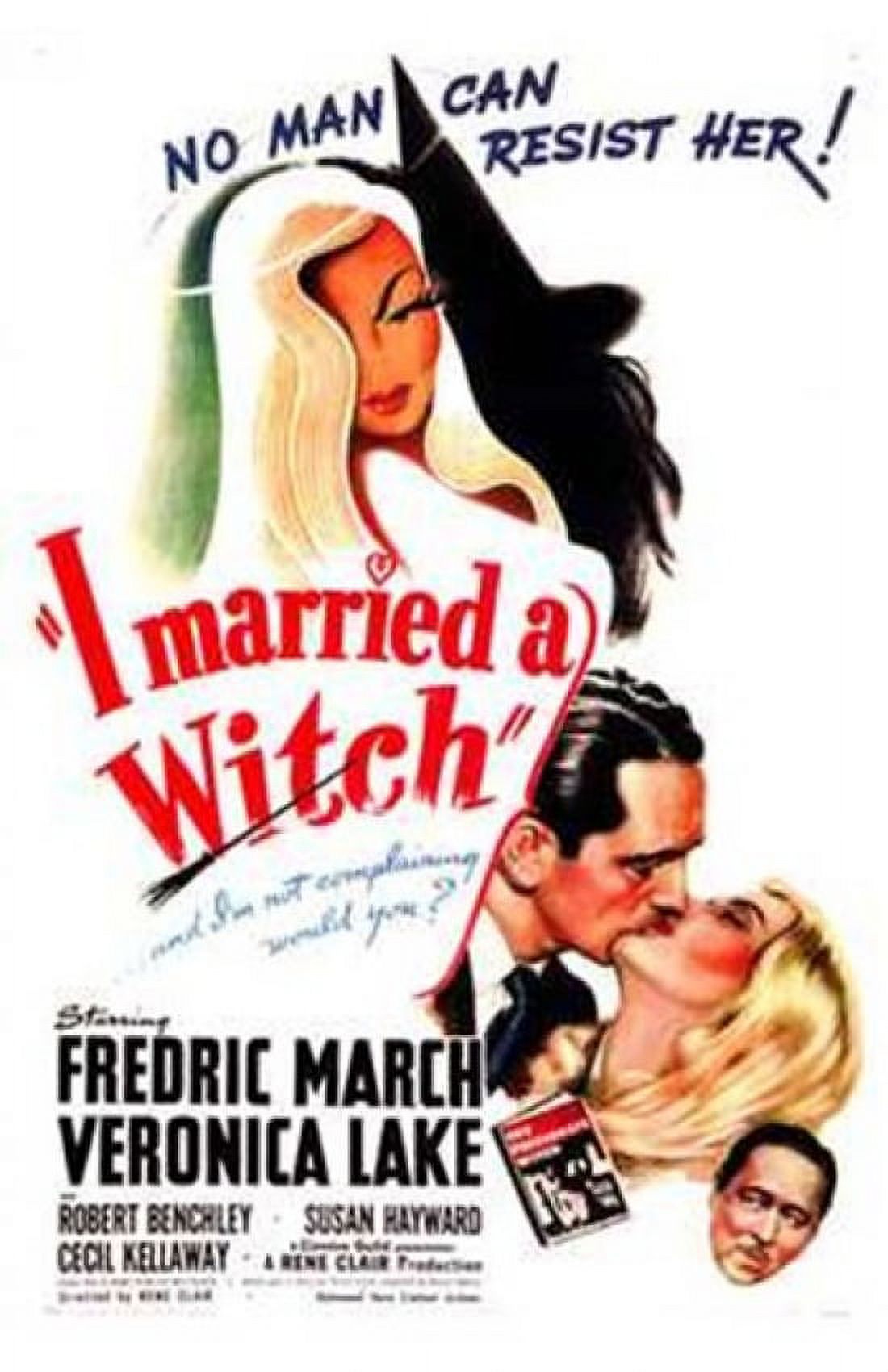 I Married a Witch movie poster 11x17 print