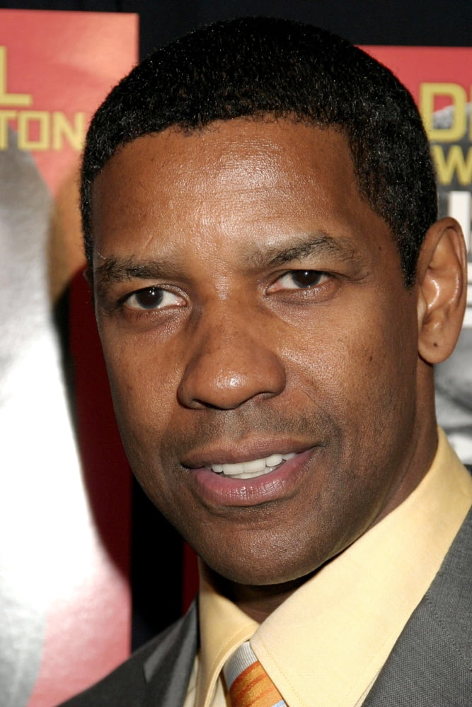 Julius Caesar opening night poster print featuring Denzel Washington, 2005.