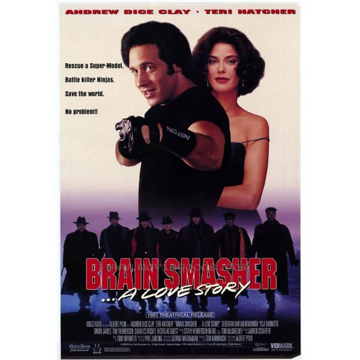 Brain Smasher A Love Story movie poster print 27x40