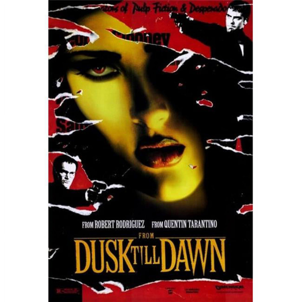 From Dusk Till Dawn Movie Poster - 11x17 size, perfect for film enthusiasts.