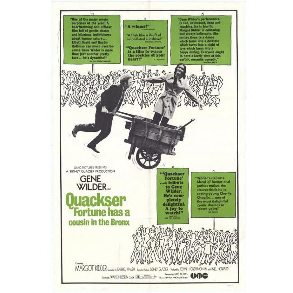 Quackser Fortune Has a Cousin in the Bronx movie poster print, 27 x 40 inches.