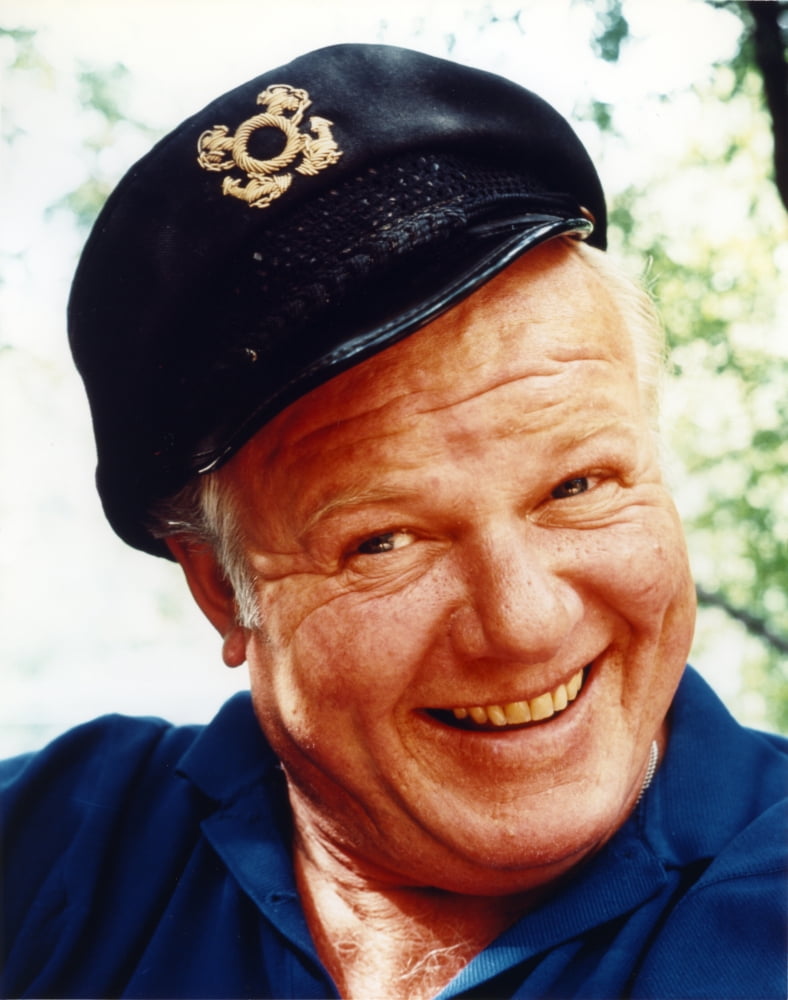Gilligan's Island Alan Hale Headshot Portrait Print