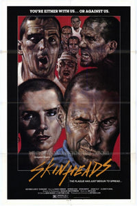 Skinheads Movie Poster 11x17 print showcasing iconic film imagery.