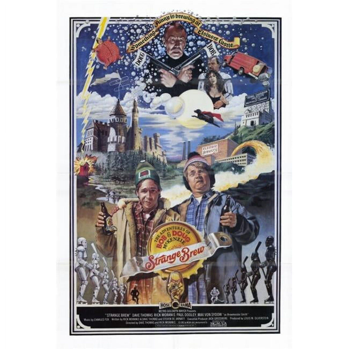 Strange Brew Movie Poster Print 27x40 showcasing iconic film imagery.