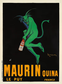 Maurin Quina Vintage Poster Print by Leonetto Cappiello - 18x24