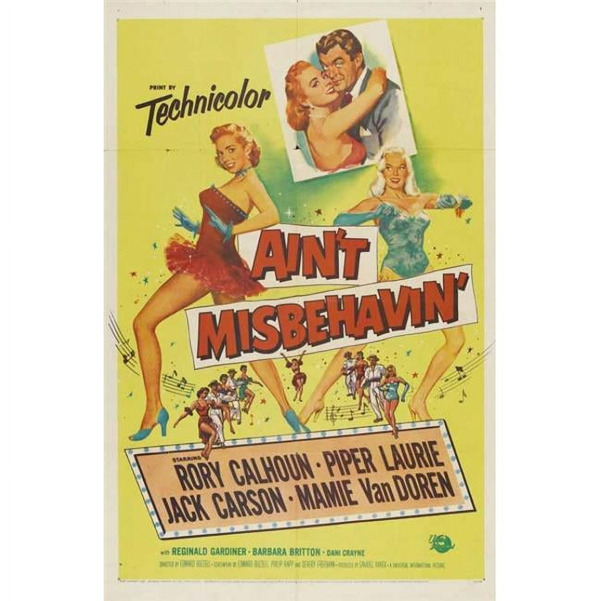 Ain't Misbehavin' Movie Poster Print 27x40 showcasing classic film imagery.