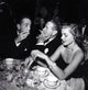Humphrey Bogart and Lauren Bacall vintage photo print.