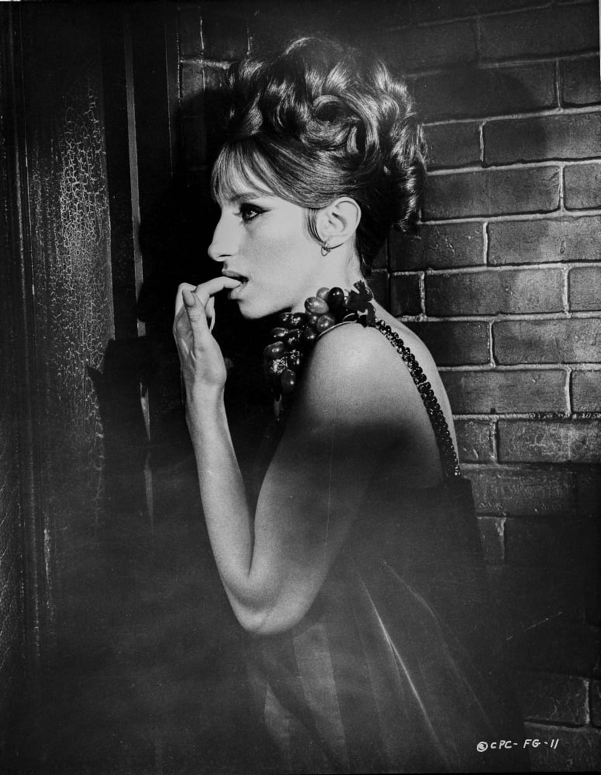 Barbra Streisand posed portrait photo print in multiple sizes.