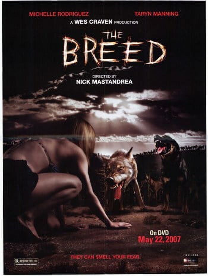 The Breed movie poster in 11x17 size, featuring thrilling visuals for fans.