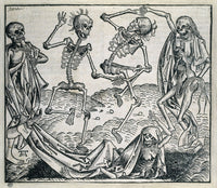 Danse Macabre Dance of Death 1493 Poster Print by Michael Wolgemut