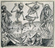 Danse Macabre Dance of Death 1493 Poster Print by Michael Wolgemut