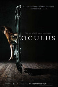 Oculus movie poster print in 11x17 size, featuring horror elements.
