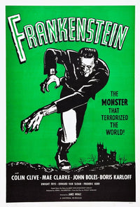Frankenstein 1931 Movie Poster Masterprint featuring Boris Karloff.