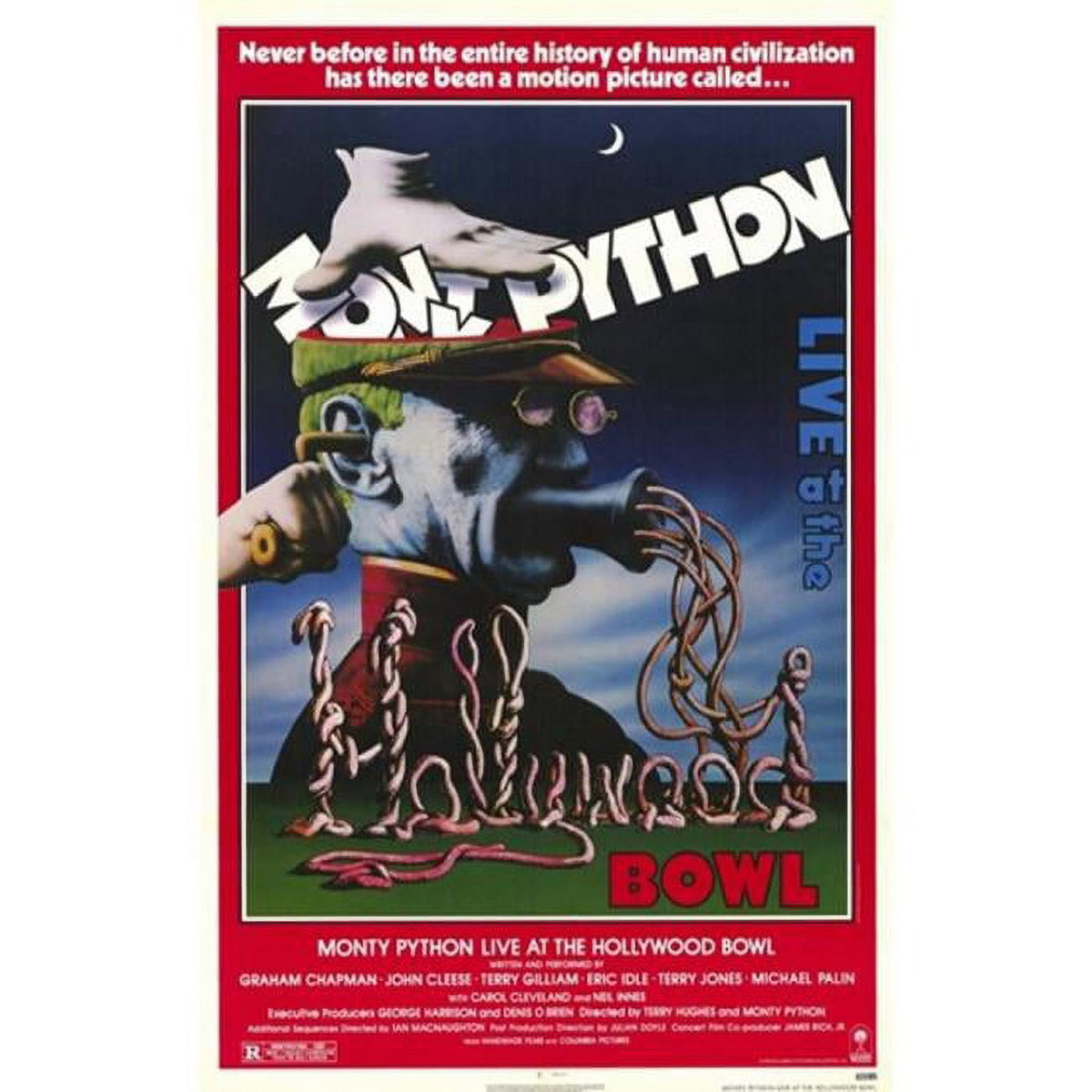 Monty Python Live at the Hollywood Bowl Movie Poster - 11x17