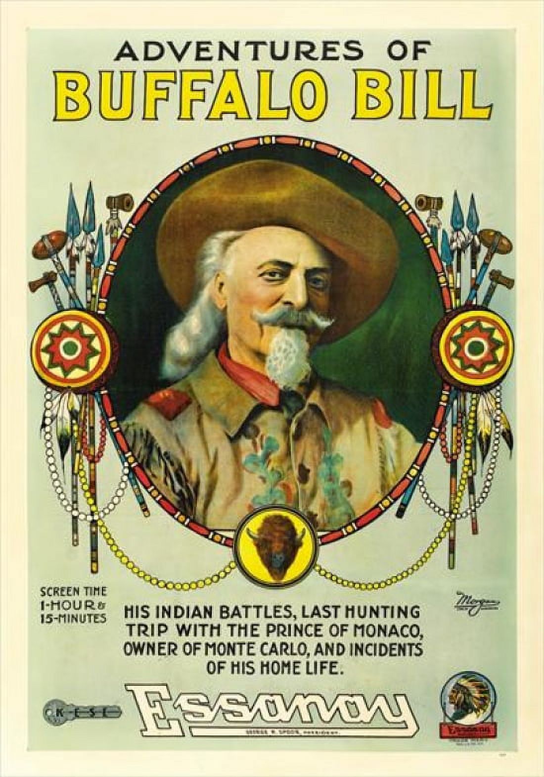 Adventures of Buffalo Bill Wild West Movie Poster 11x17