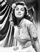 Esther Williams in an embroidered lace dress photo print