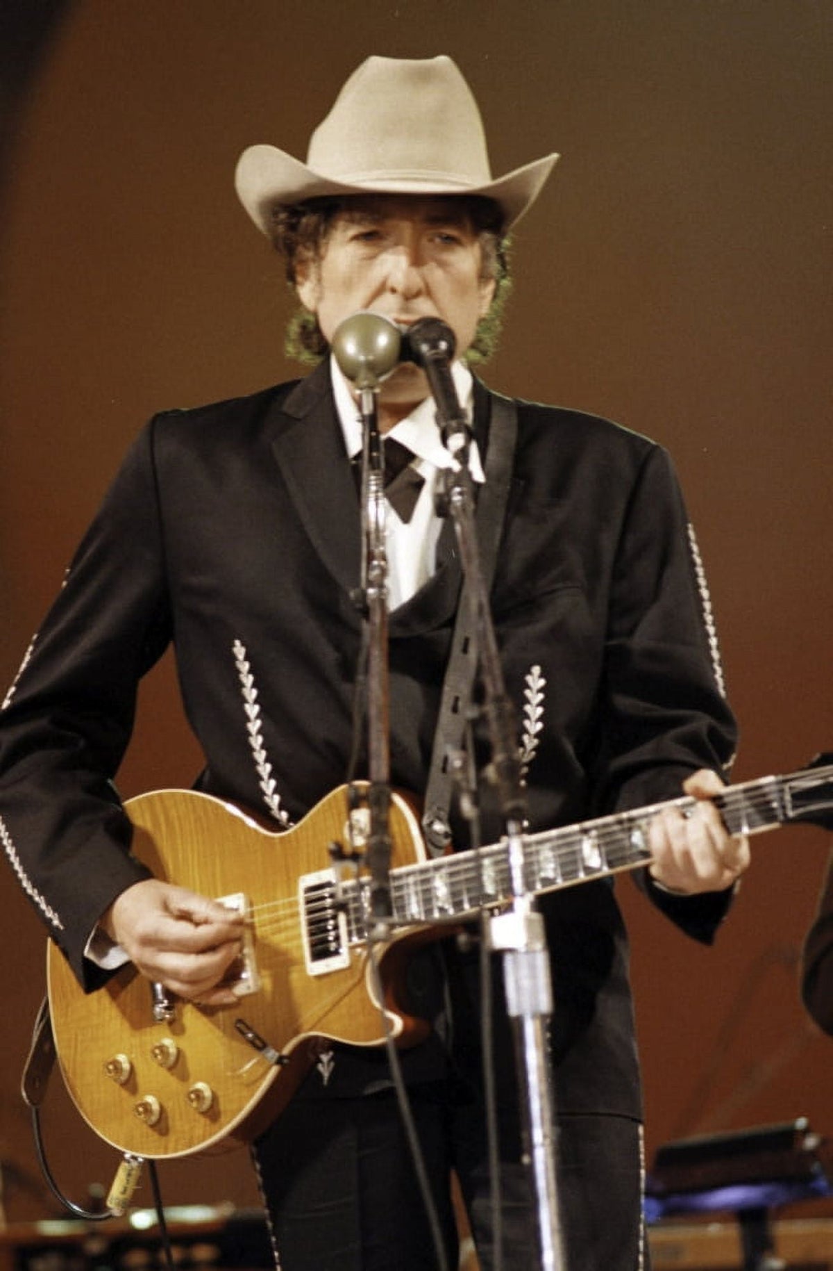 Bob Dylan performing at Congress Eucaristico photo print