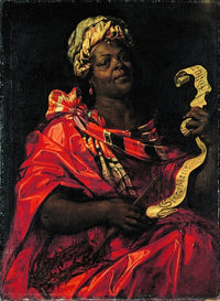 The Sibyl Agrippina Art Print by Abraham Janssens showcasing classical artistry.